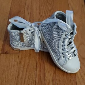 TODDLER MICHAEL KORS Rhinestone sneakers
